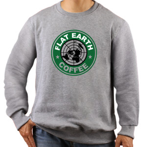 Jaket Sweater FLAT EARTH COFFEE