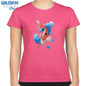 Kaos Koi Cartoon
