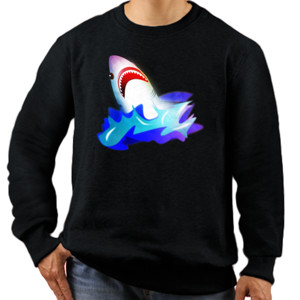 Jaket Sweater Cute Shark - Kaos Ikan Hiu Keren
