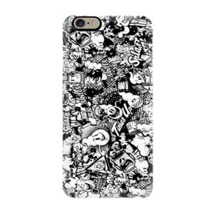 Grafity in Black & White 0279 Custom Case Casing HP