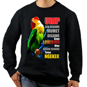 Jaket Sweater Lovebird