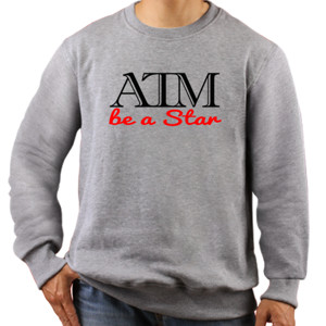 Jaket Sweater Kaos ATM Tagline Be A Star