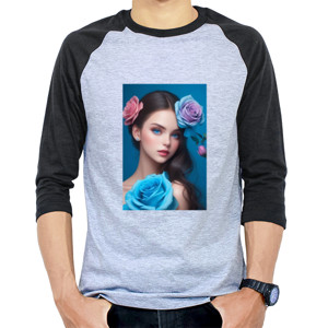 Kaos Raglan Blue Rose the Series 05