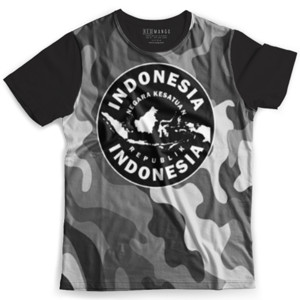 Kaos Fullprint INDONESIA INDONESIA 2