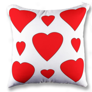 Bantal Sofa Kotak Love ( Hati ) 2 - Customic47