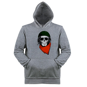 Jaket Hoodie Helmet Motorskull 