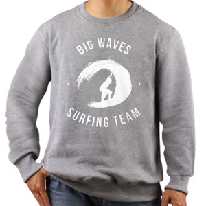 Jaket Sweater Big Waves Surfing Team