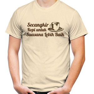 Kaos Secangkir Kopi
