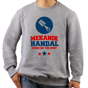 Jaket Sweater Mekanik Handal
