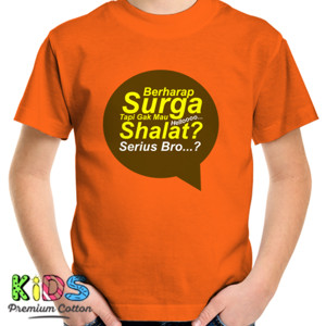 Kaos Berharap Surga tidak Sholat