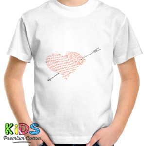 Kaos Merah dan hitam