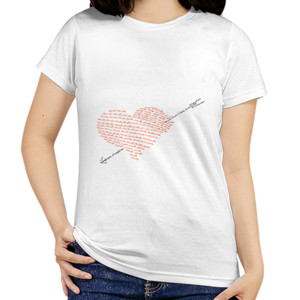 Kaos Merah dan hitam