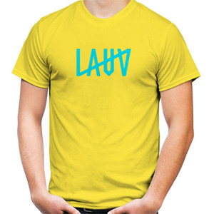 Kaos LAUV Logo Basic Tee YELLOW