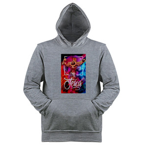 Jaket Hoodie Jesus too Strong