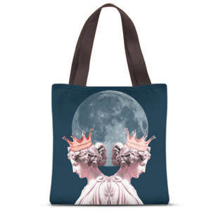 Tas Tote Fullprint Queens