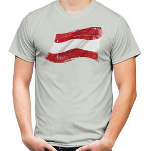 Kaos Grunge Austria Flags