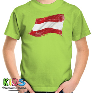 Kaos Grunge Austria Flags