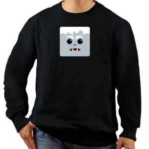 Jaket Sweater Monster Square  