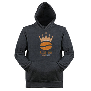Jaket Hoodie Coffee King