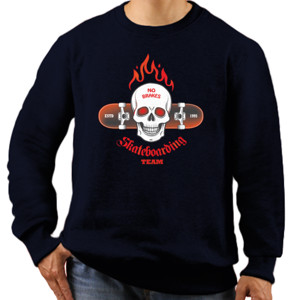 Jaket Sweater Team Skateboard 