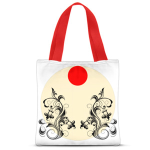 Tas Tote Fullprint Batik Abstrak