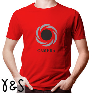 Kaos kaos t-shirt camera
