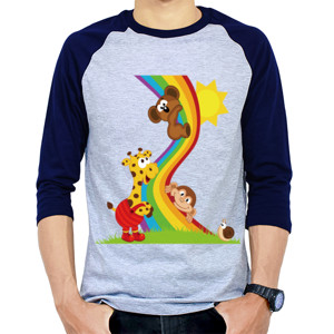 Kaos Raglan Animals