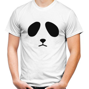 Kaos Panda Face