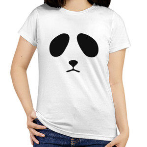 Kaos Panda Face