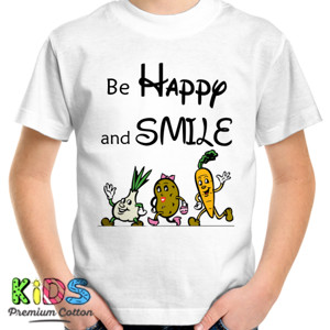 Kaos kaos anak gambar sayuran