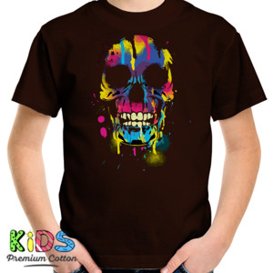 Kaos Painting Skull