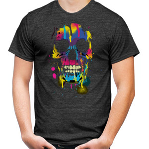 Kaos Painting Skull