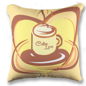 Bantal bantal soffa coffe love
