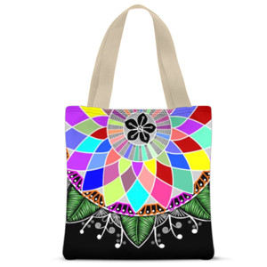 Tas Tote Fullprint Etnik single mandala