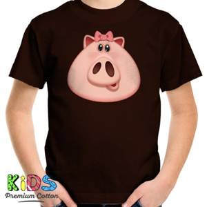 Kaos PIGGY HEAD - CEWEK