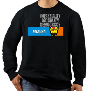 Jaket Sweater Impartially Morality Democracy
