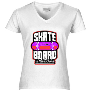 Kaos Skateboard not crime