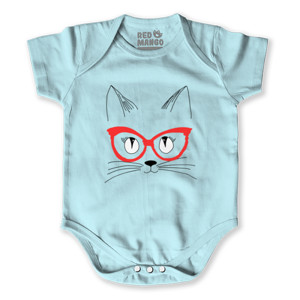 Baby Jumper Kucing Lucu Berkacamata