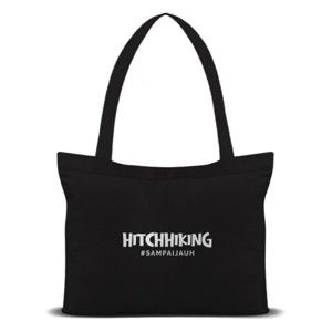 Tas Tote Tote Bag HITCHHIKING