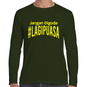 Kaos Jangan Diganggu Lagi Puasa
