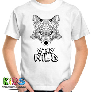 Kaos STAY WILD FOX