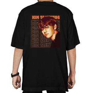 Kaos Oversize T Shirt V BTS 