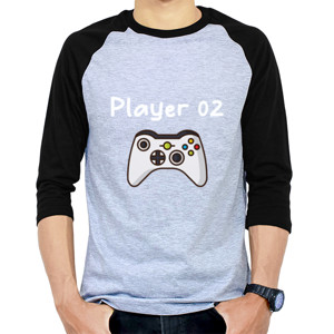 Kaos Raglan Couple Player 02 - Versi Wanita