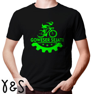 Kaos Sepeda Gowes Pada Waktunya Goweser