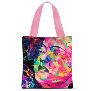 Tas Tote Fullprint Dazzing girl