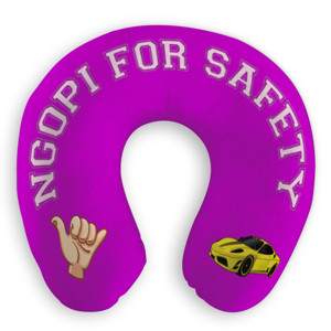 Bantal Leher Ngopi for safety