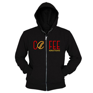 Hoodie Zipper Coffee Generations
