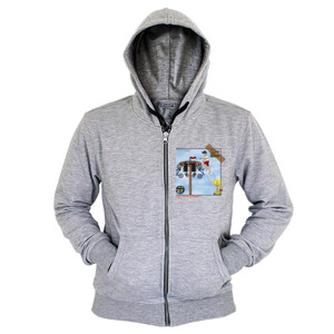 Hoodie Zipper Komik terkreatif no.1 2020