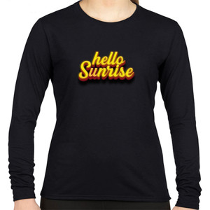 Kaos Hello Sunrise