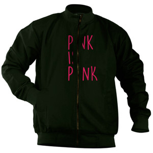Jaket Bomber PINK IS PUNK